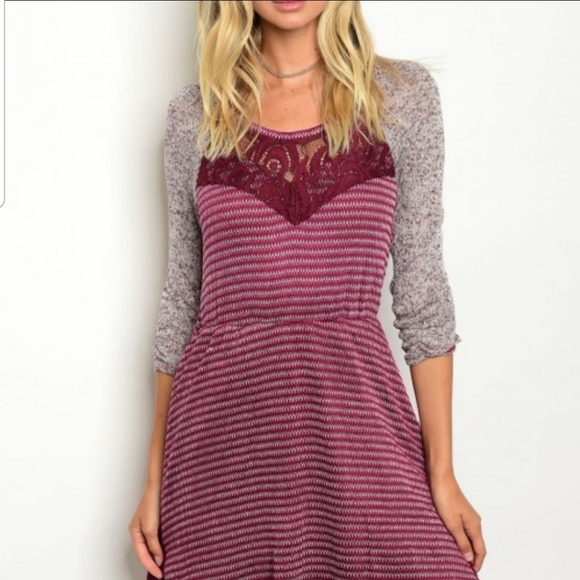 Dresses & Skirts - 🌺3 for $20 | Burgundy Sweater Dress